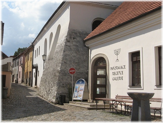 Třebíč, zadní synagoga