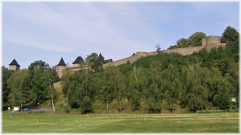 zřícenina hradu Helfštýn