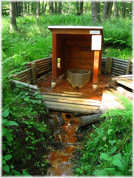 Lázně Kynžvart, Jezevčí pramen