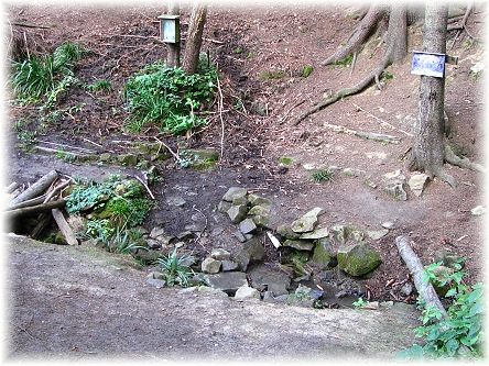 Hradisko sv. Klimenta, Gorazdova studánka