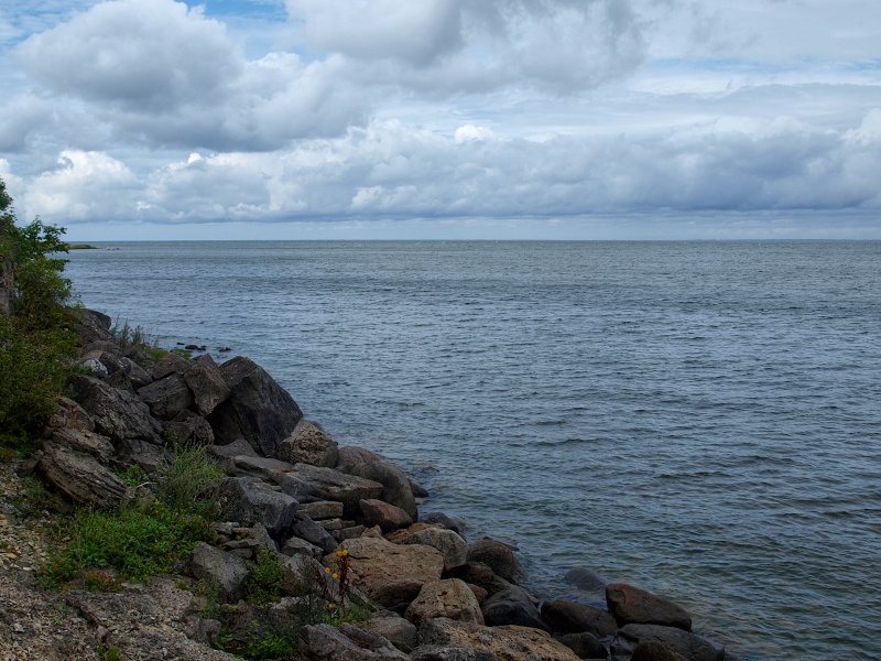 Estonsko - Saaremaa, severní pobřeží