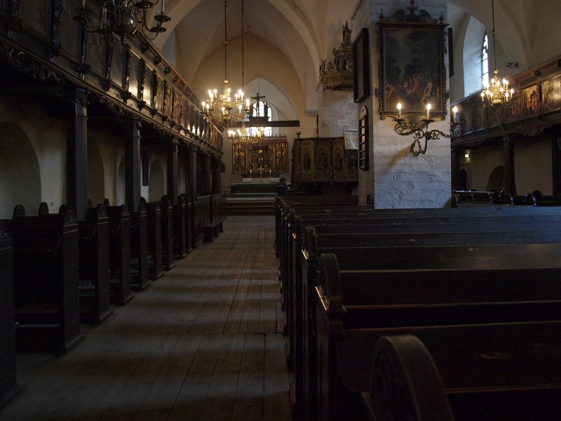 Estonsko - Tallinn, jeden z kostelů