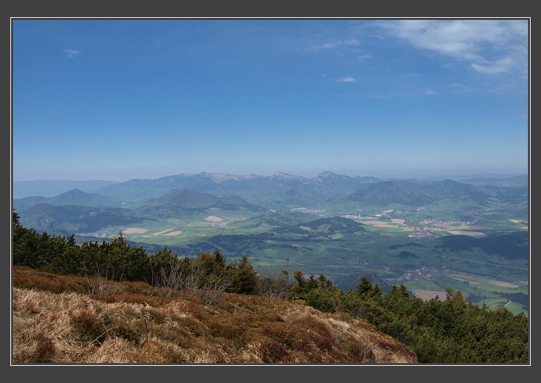 Na vrcholu Velkého Choče