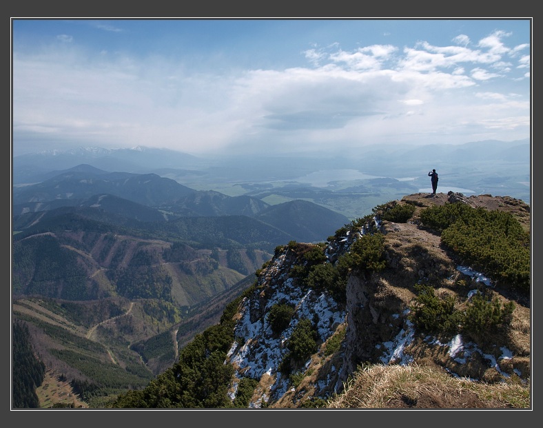 Na vrcholu Velkého Choče