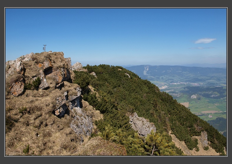 Na vrcholu Velkého Choče