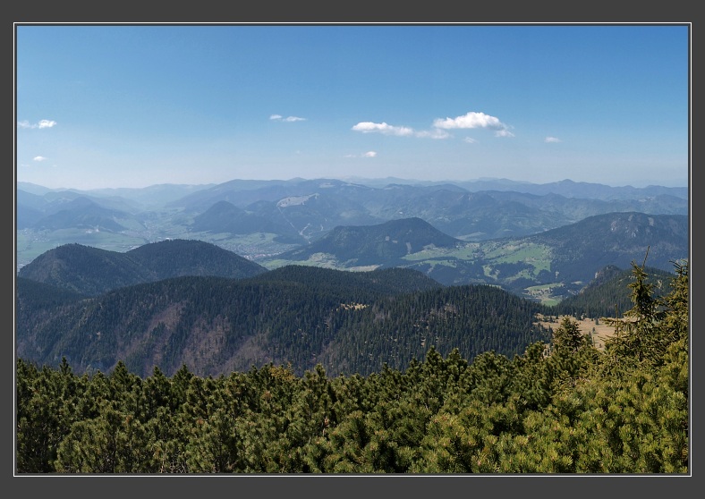 Na vrcholu Velkého Choče