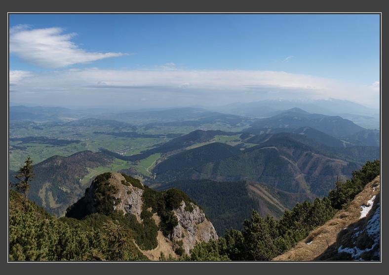 Na vrcholu Velkého Choče