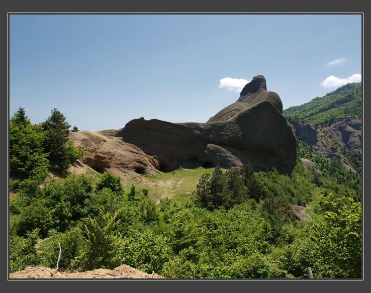 Albánie, národní park Brenhi Drenovë