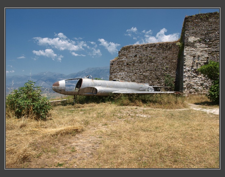 Albánie, Gjirokaster - hrad