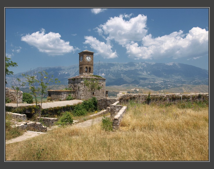 Albánie, Gjirokaster - hrad