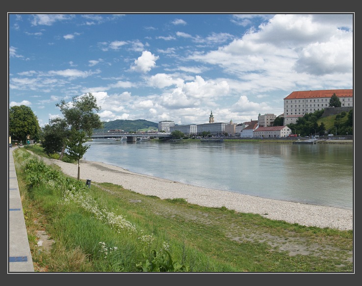 Dunajská cyklostezka, Linz
