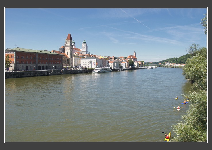 Dunajská cyklostezka, Passau