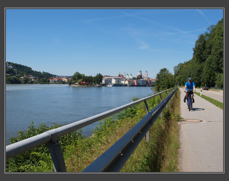 Dunajská cyklostezka, Passau