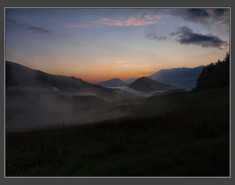 N�zk� Tatry, pohled z Ban�ku