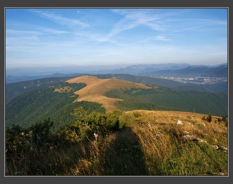 N�zk� Tatry, Ke�ka a sedlo Hadlanka z Koz�ho chrb�tu