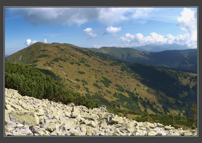 N�zk� Tatry, na vrcholu Pra�iv�