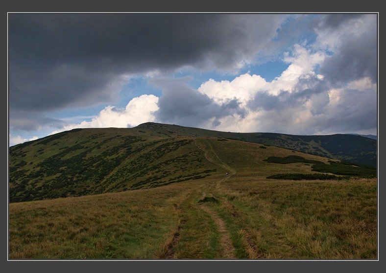 N�zk� Tatry, pohled ze sedla Zamostskej ho�e na �urkovo