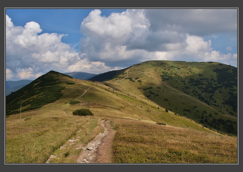 N�zk� Tatry, pohled na Latibordkou holi zpoza Velk� hole