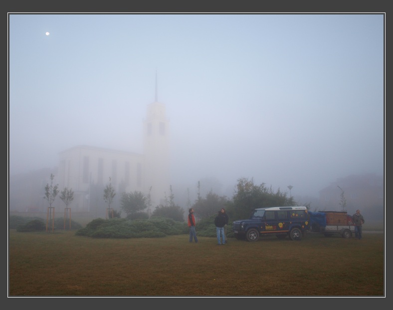 vyhl�dkov� let nad Brnem