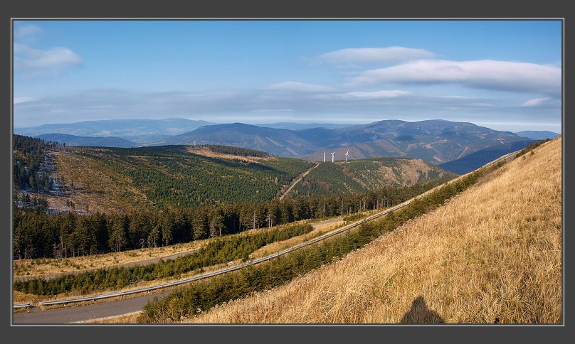 přečerpávací vodní elektrárna Dlouhé Stráně - horní nádrž