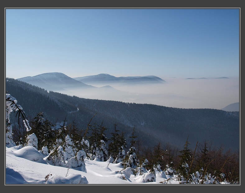 Beskydy, Lysá hora, úbočím Malchoru