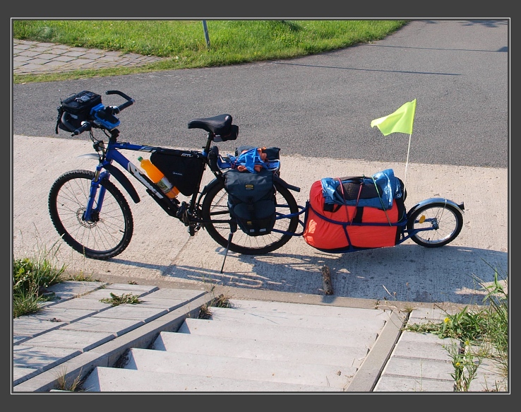 Elberadweg/Labská cyklostezka - Hamburk