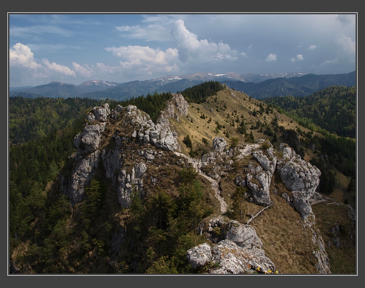 Velká Fatra - z Blatnice na vrchol Ostré