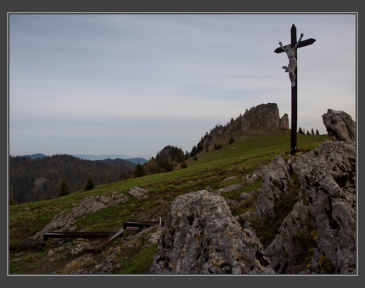 Velká Fatra - z Kraľovy studně na Borišov