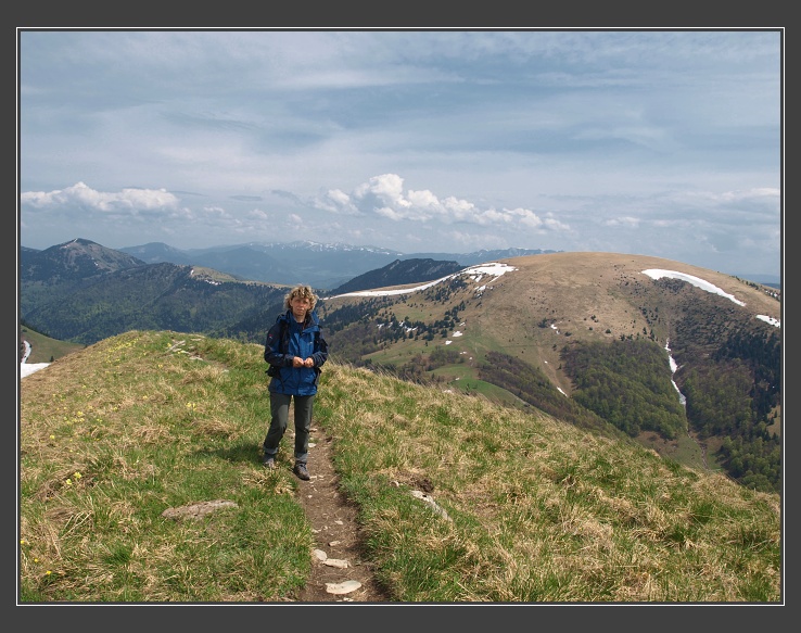 Velká Fatra - z Kraľovy studně na Borišov