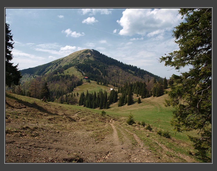 Velká Fatra - z Kraľovy studně na Borišov