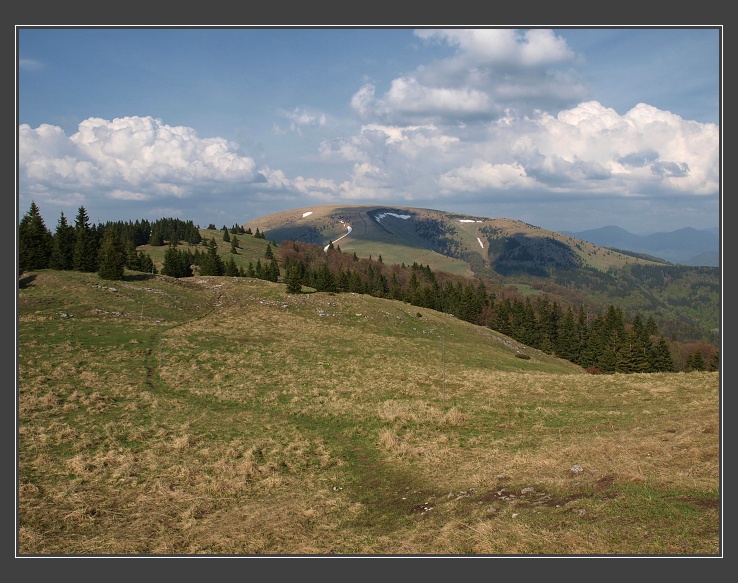 Velká Fatra - z Kraľovy studně na Borišov