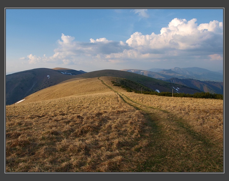 Velká Fatra - z Kraľovy studně na Borišov