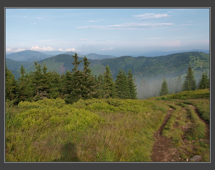 Nízké Tatry, z Čertovice na Lajštroch