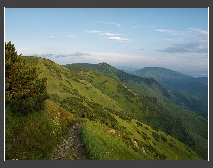 Nízké Tatry, přes Kumštové sedlo na Králičku