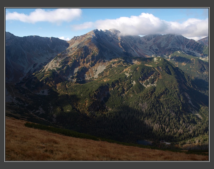 ze sedla Zábrať na Rákoň