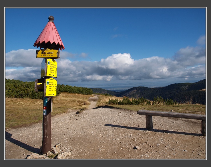 sedlo Zábrať