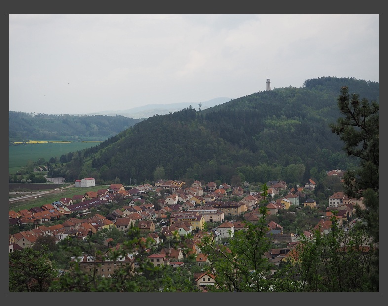 pohled na Klucaninu a Tišnov