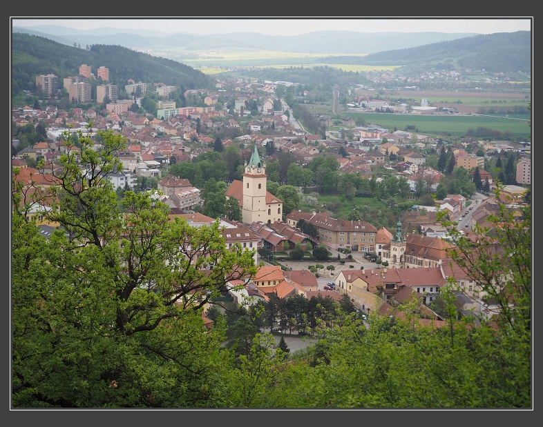 pohled na Klucaninu a Tišnov