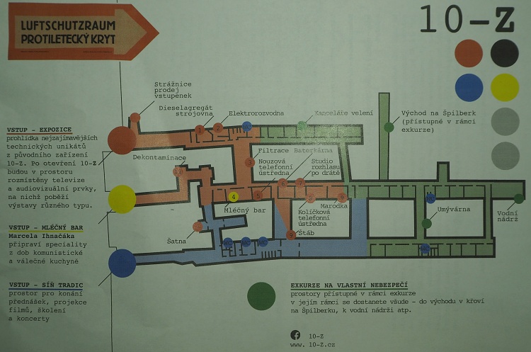 protiletecký kryt 10-Z pod Špilberkem