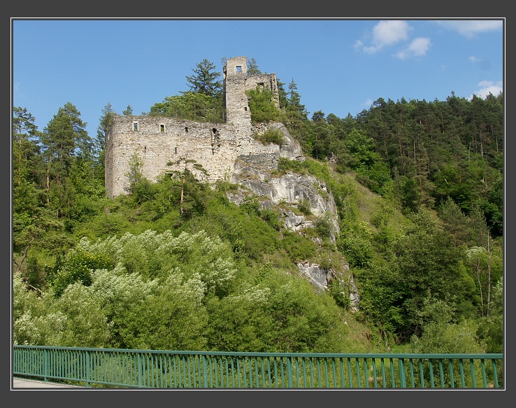 zřícenina hradu Eibenstein