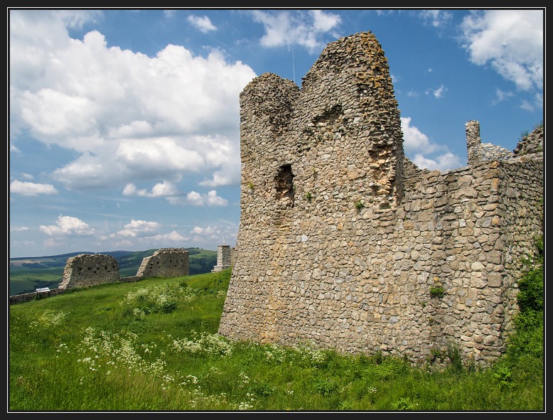 zřícenina hradu Branč